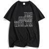 THE MARS VOLTA Logo Aufdruck T-Shirt Grafikbekleidung Lässig Locker Kurzarm T-Shirts Mode Herren Damen T-Shirt Unisex