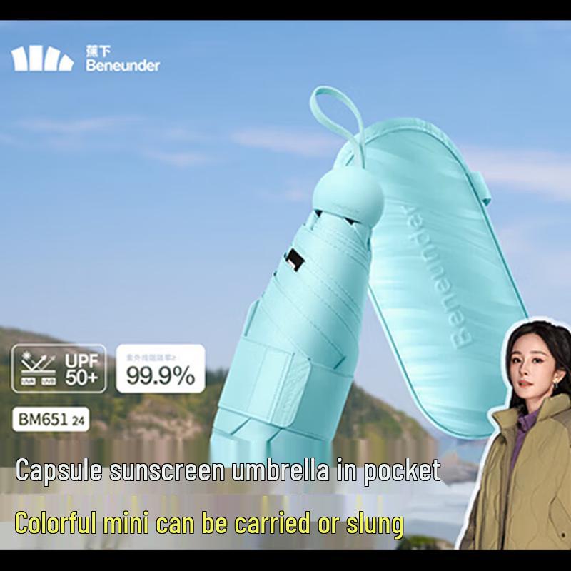 Beneunder Capsule Series Five-Fold Sun & Rain Umbrella