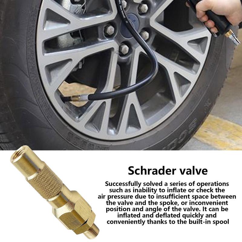 Adapter Nozzle Valve Mountain Motorbike Cycling Inflated Lend Golden Wheel Bike Accessories Conversion Nozzle Tyre Accessories