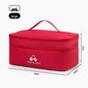 Large Capacity Travel Medicine Bag - Double Layer Portable First Aid Storage