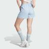 Adidas Originals Trefoil Logo Striped Elastic Waist Regular Fit Shorts Women Bottoms Light-Pink Blue IT8164