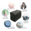 Bath Towel, Microfiber Towel, Set of 5, Towel, 60*120cm, Fluffy, Smooth, Fast Absorption, Quick Drying, Home Use, Gift (60*120cm, Black)