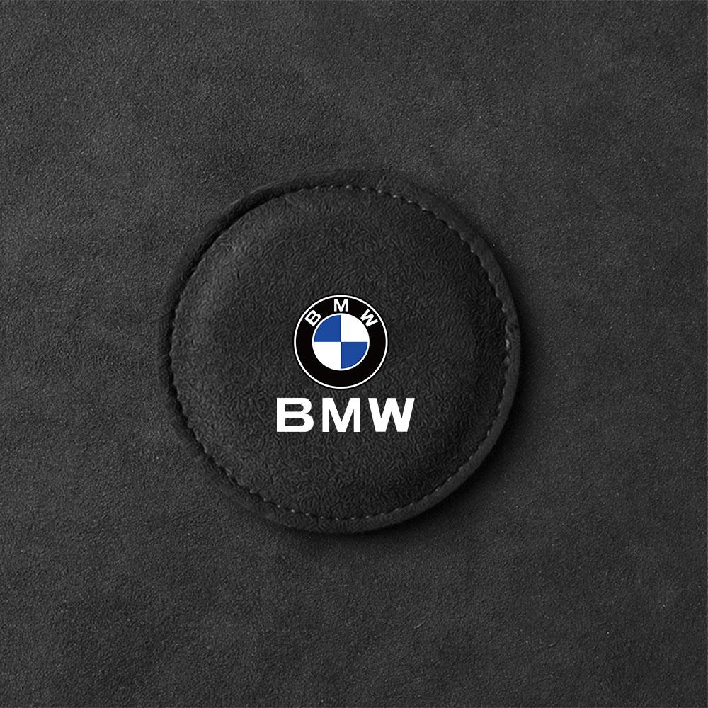 2 Peças/conjunto Porta-copos para Carro camurça Tapetes Antiderrapantes Acessórios Automotivos Para BMW M M1 M2 M3 M4 M5 M6 X5 E39 E46 E60 E90 F20 E60 F30 E36