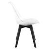 MARK Chair - Transparent / Black Legs X 2