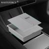 For Tesla Model 3 Highland -2025 Center Control Storage Box Armrest Organizer Mat for New Model 3+ Double-layer Storage Set