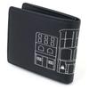 Kitamura Motomachi Dog & Cat Bifold Wallet PH0803 Dark Blue (Miniature Schnauzer) [Navy] 10102