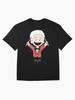 Celia Cruz Salsa Maestro Drumming Legend Cartoon Oversized T-Shirt