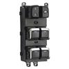 93570-B2130CA 93570-B2140CA Front Left Driver Side 2 AUTO Power Window Main Control Switch (Black+) Compatible for Soul 2014-2019 93570B2130CA