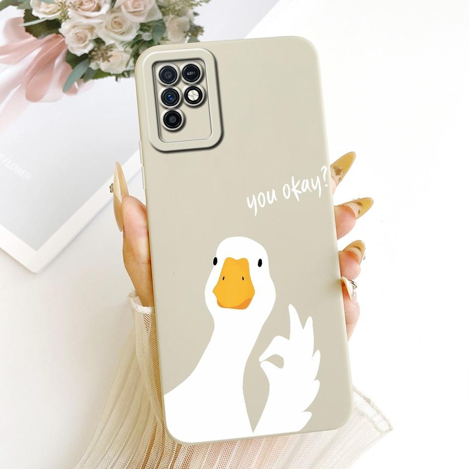 For Infinix Note 10 Case X693 Shockproof Silicone Cute Cartoon Cat Phone Cover For Infinix Note 10 Pro NFC X695 X695D X695C Capa