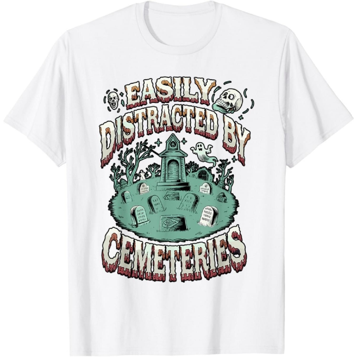 Funny Cemetery Graveyard Funeral Director Taphophile T-Shirt XXXXXL белый