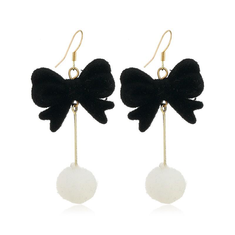 Korean Pearl Bow Trendy Earrings - Chic & Versatile Fashion