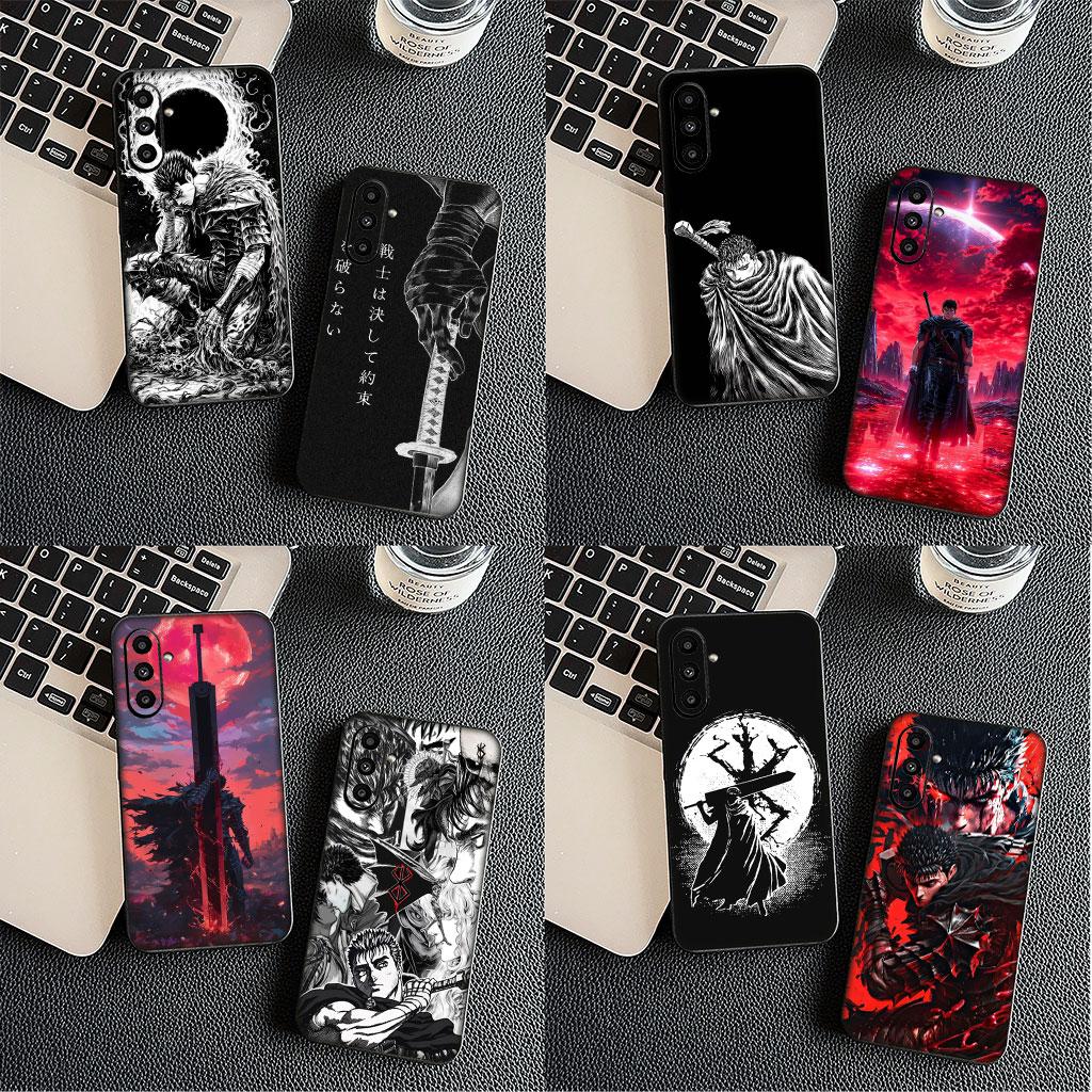 Wallpaper Berserk Anime Guts Phone Cover for Motorola Moto Edge 50 One 30 Fusion 40 neo Ultra Pro 20 Lite G85 G84 E15 E14 Case