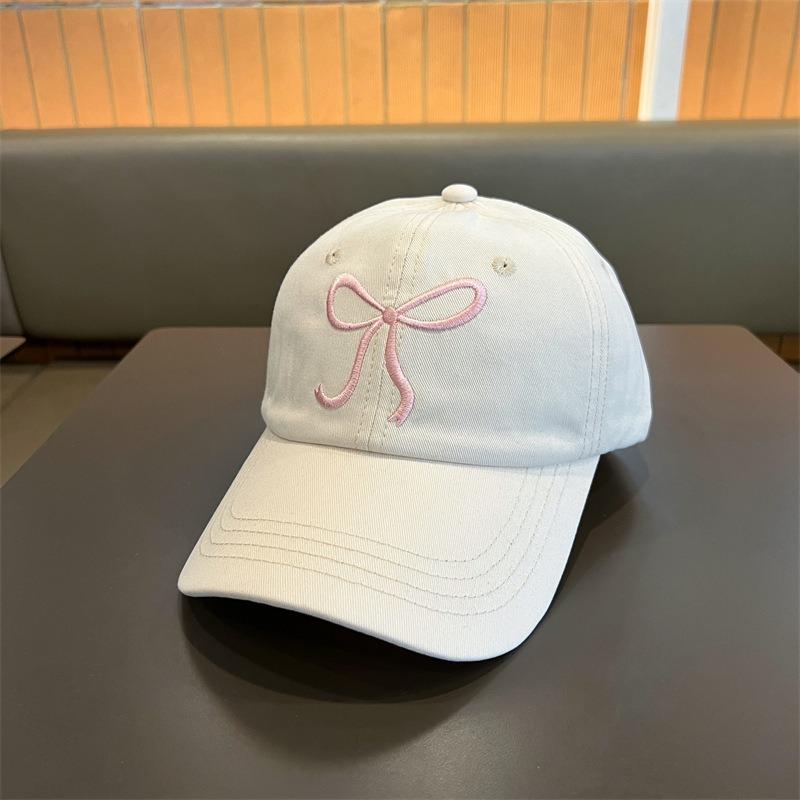 Hat Female peaked cap Deepened and widened face Small soft top baseball cap Men's versatile letter embroidered sun hat