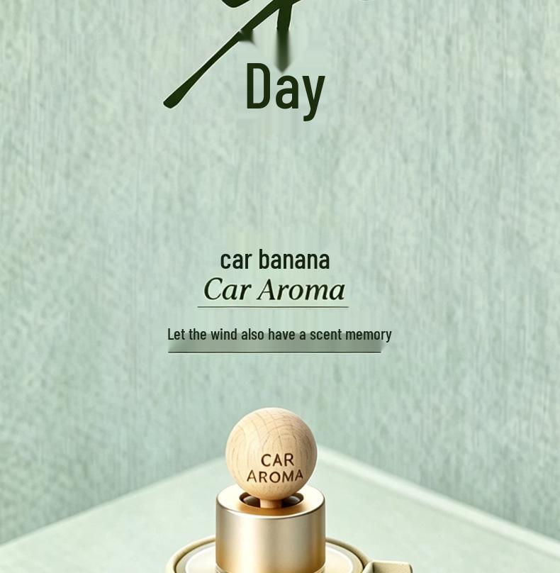 50ML High-End Car Fragrance Diffuser - Long-Lasting Essential Oil Air Freshener Ornament Gift