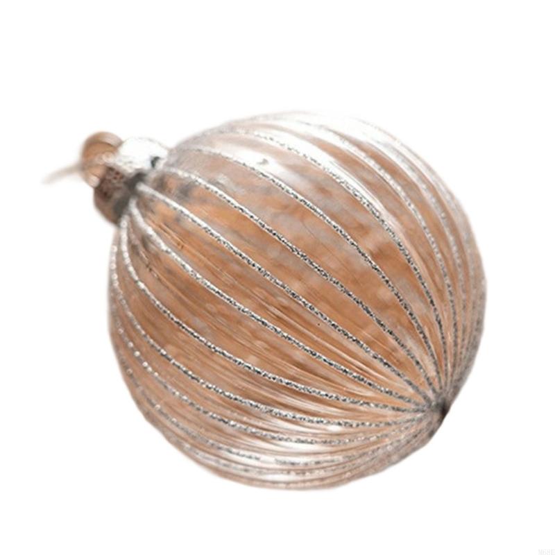 

Glass Christmas Ball Ornament Hanging Ball Christmas Tree Decoration For Party M68E