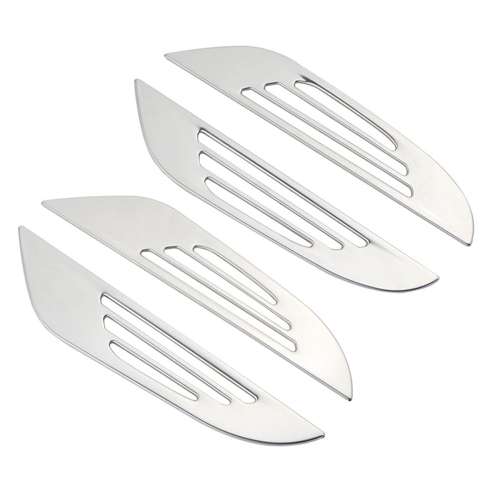 For Peugeot 2008 2019-2023 E2008 2020-2022 Door Audio Speaker Trim 4Pcs Stereo Radio Loudspeaker Decoration Cover 4Pcs Sticker