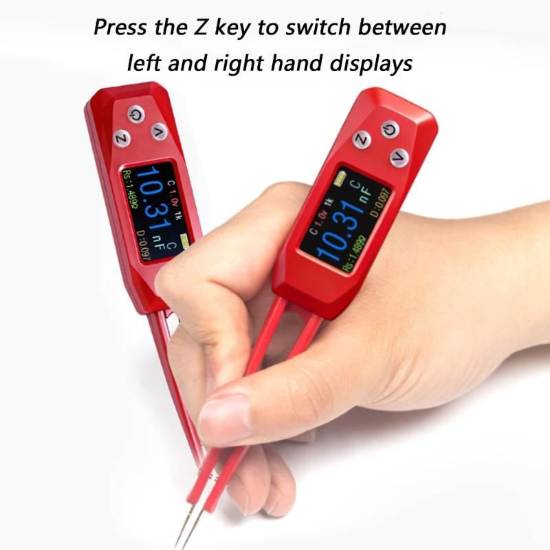 Professional Intelligent Multimeter for Measurements Featuring Auto Detection and 3 Test Frequencies Tester Tool