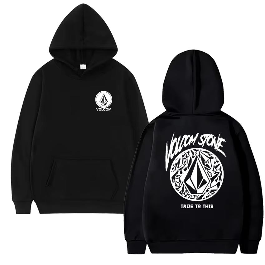 2025 Autumn New Product Hooded Sweatshirt with Vicum Stone Pattern and Double-sided Printing - The material