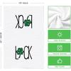 Artoid Mode Green Clover Shamrock Lucky St. Patrick's Day Kitchen Towels Dish Towels, 18x26 Inch Seasonal Decoration Hand Towels Set of 4