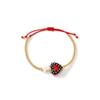 Stilvolles buntes Kruzifix und Herz-Anhänger-Armband Verstellbare Handgelenkkette Für den täglichen Gebrauch Perfektes Geschenk für Frauen