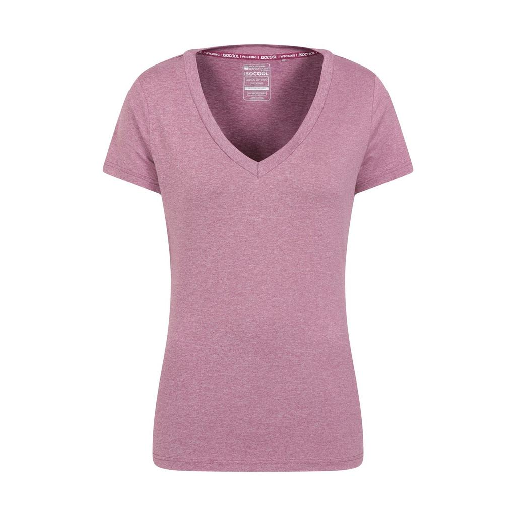Mountain Warehouse Womens/Ladies Vitality V Neck T-Shirt