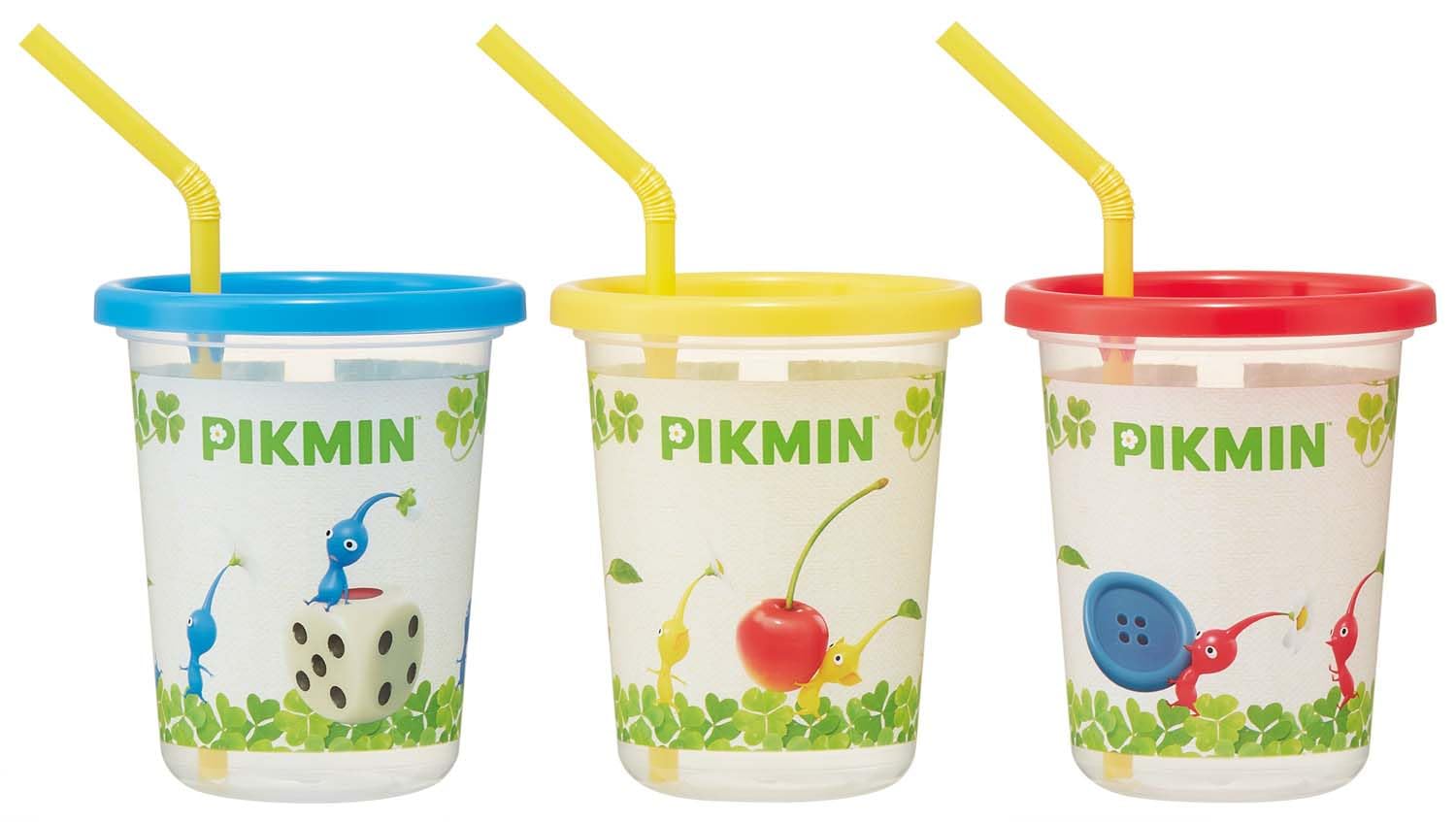 

Стакан Skater с трубочкой 3 шт. 320 мл Pikmin Сделано в Японии SIH3ST-A