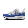 Air Max 1 EasyOn PS Blu Reale Sneakers Bambino Bianco Grigio Neutro Nero DZ3308-104