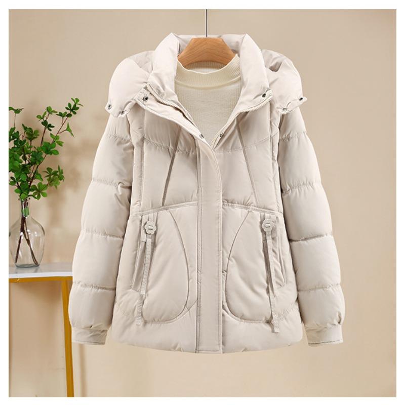 Short Cotton Jacket for Women New Cotton Jacket for Women Versatile Loose Slimming Winter Thickened Bread Jacket for Women