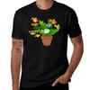 Fresh Water Fish And Plants Platy Tshirt Basic Plain Short Sleeve Crew Neck Tee Tshirt
