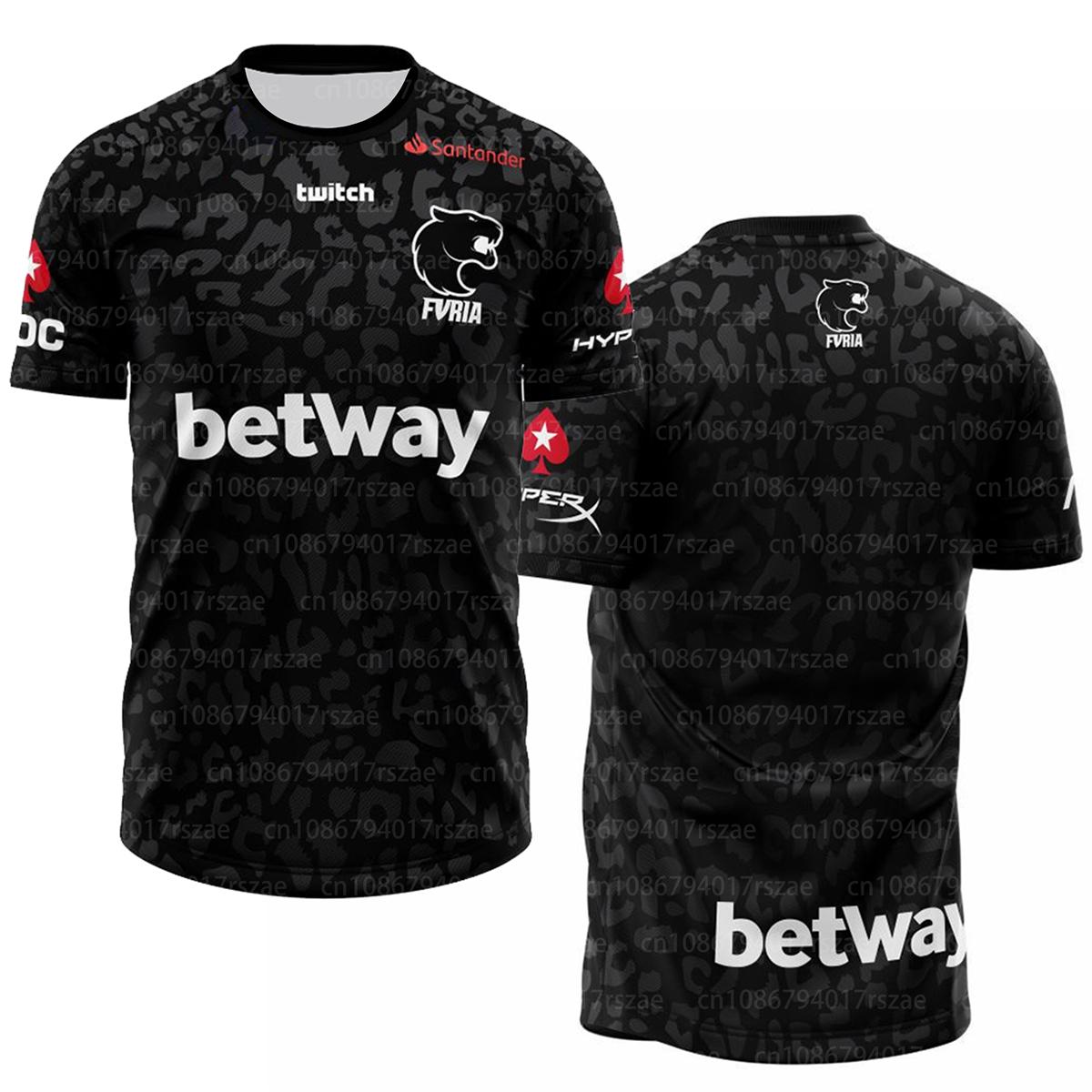 

Майбутнє — Чорне Команда FURIA Форма Чоловічий одяг Сезон 24 Спортивна футболка Чоловіки Кіберспорт Fallen KSCERATO Надруковане ім я Ігровий джерсі L