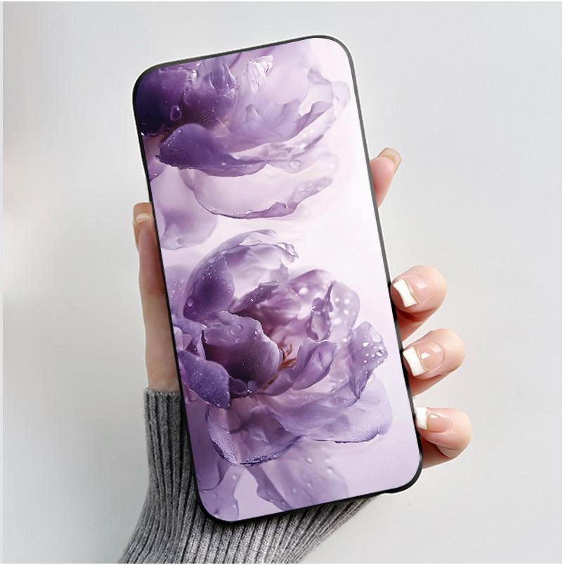 Casing For Nokia 106 2G 2023 106 4G 2023 Case Aesthetic Luxury Cute Cool Boys Girls Soft Silicone Black Matte Phone Cover Shell