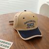 Breathable Baseball Cap Embroidery Patchwork Quick Dry Peaked Cap Lightweight Adjustable Vintage Letter Cap Outdoor Activities