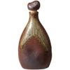 Server per shochu in ceramica Shigaraki bottiglia antico radio larghezza 13 cm x profondità 8 altezza 26 548-04