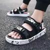 Fashion Sling Back Round Foot Men's White Sapatenis Men Sandals Slippers Shoes Summer Men Slippers Sneakers Sport Premium Exercise