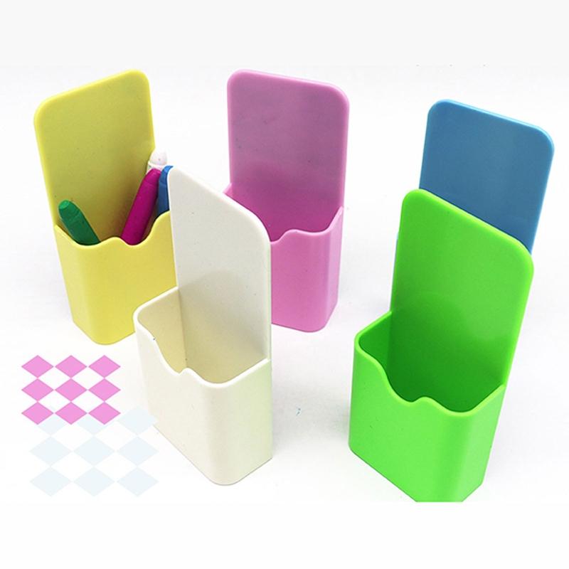 Portapenne Magnetico in Plastica Scatola Portaoggetti per Pennarelli Cancellabili Organizzatore per Matite per Casa Ufficio Lavagna Frigo