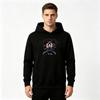 Men's Anime Character Print Pullover Hoodie Casual Long Sleeve Comfy Hooded Sweatshirt