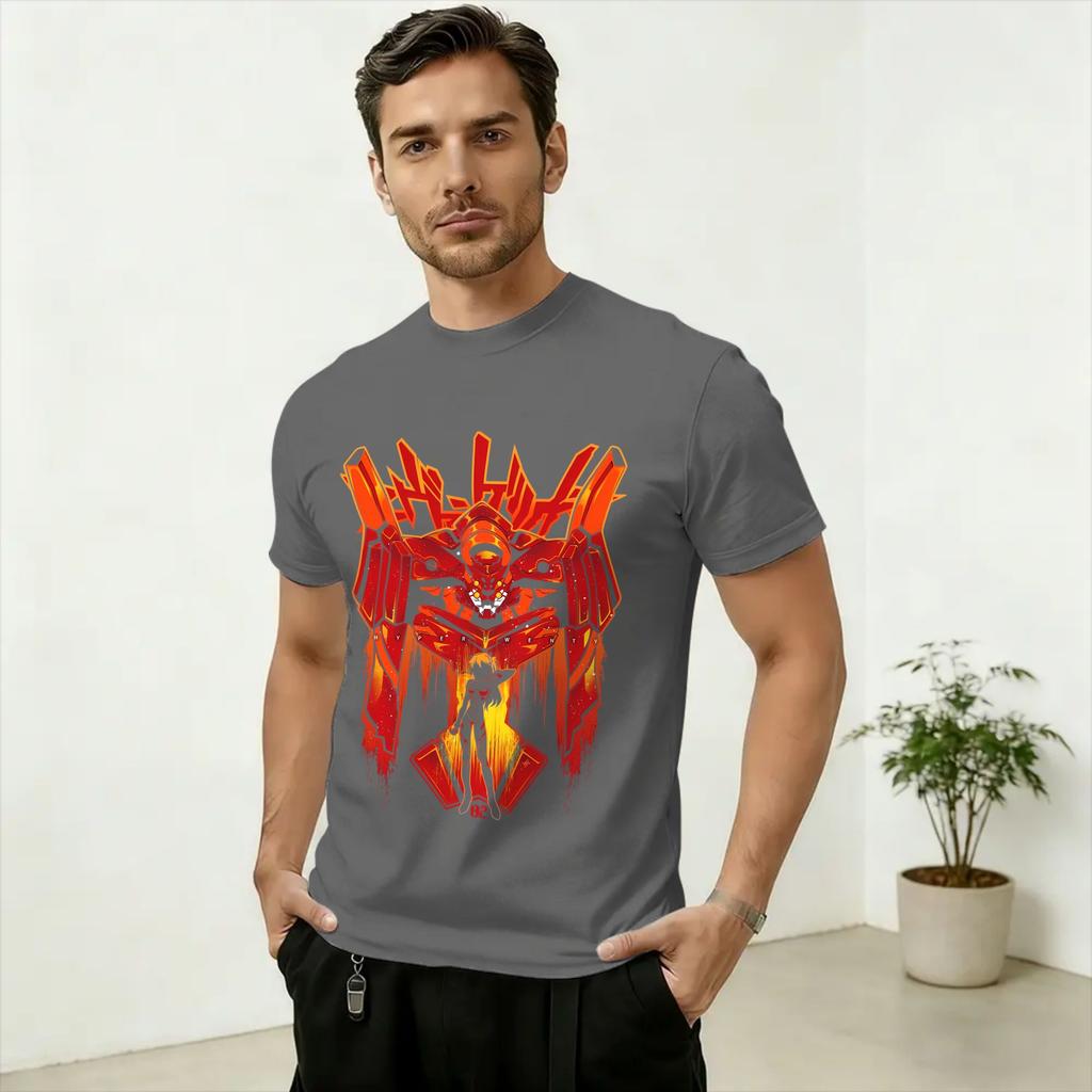 Evangelions EVA Zero 01 TShirt Summer Cotton T Shirts For Unisex Novelty Casual Tee Shirt ShortSleeved Y2K Funny Tops