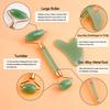 Natural Jade Roller Face Gua Sha Natural Stone Body Neck Massager Acupoint Eye Care Spa Massage Tools Massage Visage Lifting