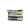 111 Large Capacity Striped Handbag Women's Canvas Bag Commuter Cotton Bag One Shoulder Crossbody Underarm Bag
