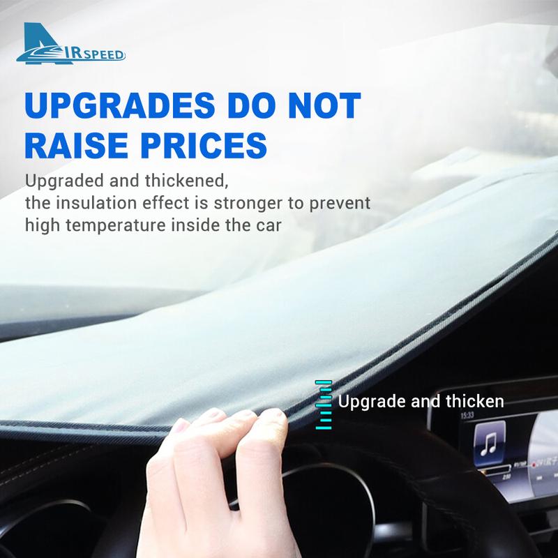 Car Accessories For BMW X1 U11 - IX1 Foldable Sun Umbrella Front Windshield Sun Shade Umbrella Portable Anti-UV Interior