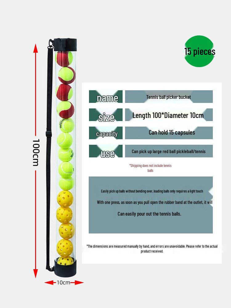 Tennis Ball Collection and Storage Cart