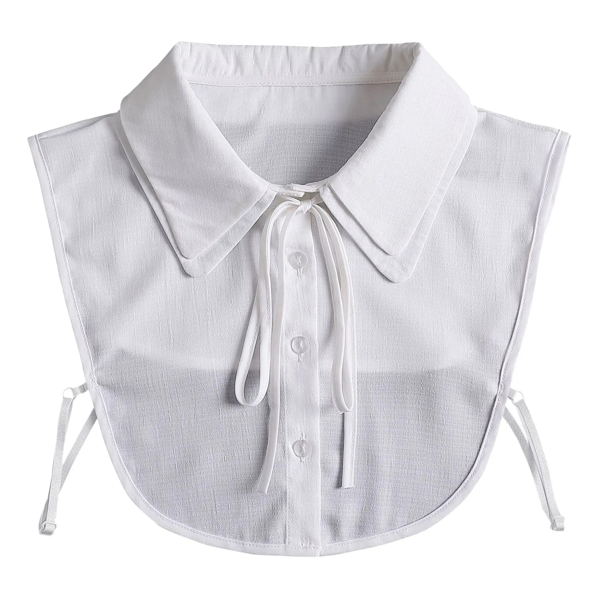 

Модный белый отложной воротник, блузка-топ, женская рубашка, съемный воротник для рубашки, ложный отложной воротник, блузка-топ, аксессуары для одежды