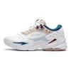 Li Ning Comfortable Reflective Classic Low-Top Sports Casual Shoes Women Sneakers White Pink AGCS436-1
