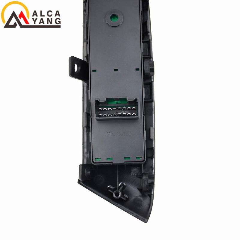 LED Blue for Hyundai ix35 2009-2015 glass lifter switch panel rearview mirror adjustment switch, electric rearview mirror switch