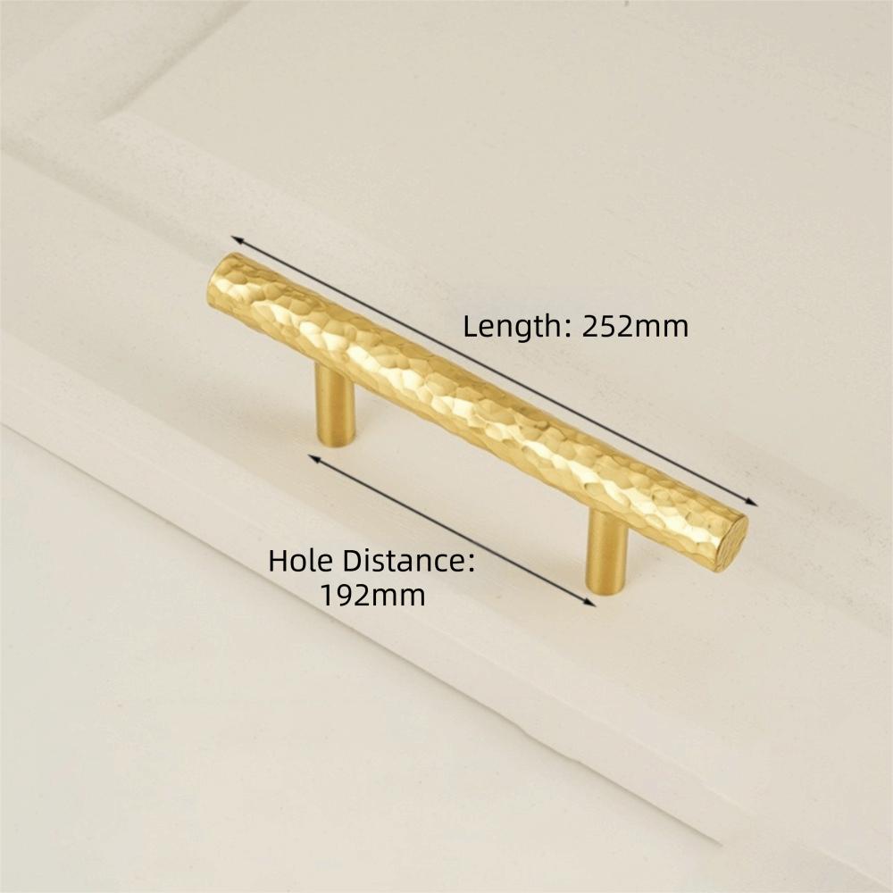Solid Brass Material Cabinet Handles Long Handle Wardrobe Handles Wardrobe Door