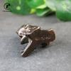 Starožitná měď Velká opice Vtipná figurka Miniatura Pro štěstí Domácí dekorace Řemesla Vintage Zvířecí socha Stolní ozdoby