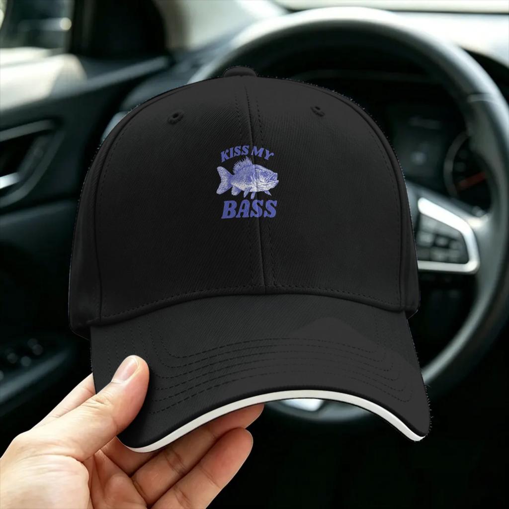 Bass Fishing Baseball Cap Outdoor Sport SunProof Trucker Hat Unisex Women Stylish Design Baseball Caps