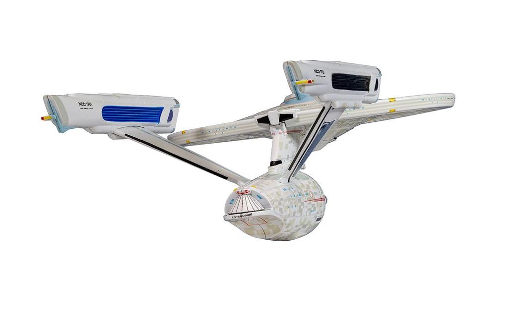 Kyosho CORGI Star Trek - USS Enterprise NCC-1701 (Remodeled Version) from Star Trek II: The Wrath of Khan, Completed Model, CGCC98001