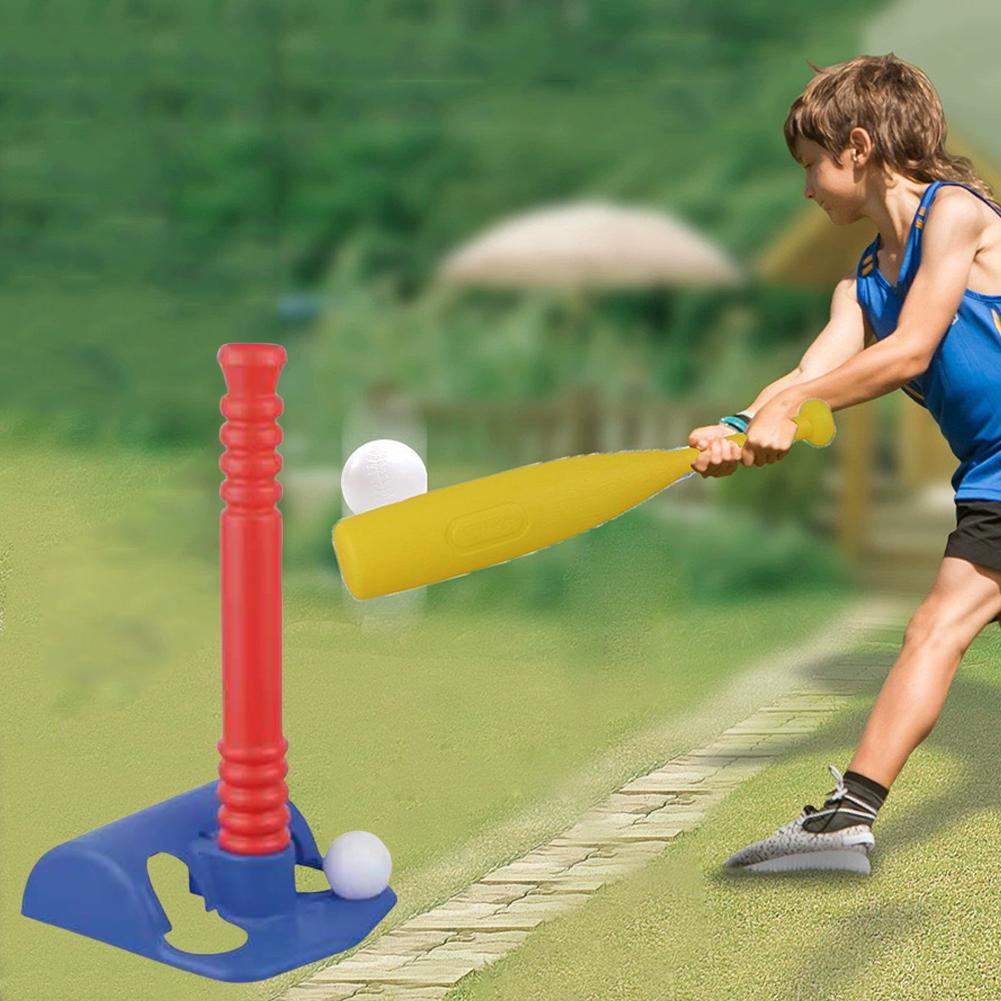 Funny Kids Baseball Bat Tee Ball Toys Includes 2 Balls Outdoor Sport Toys  Kids Baseball Sports Toy Set for Kids 3-5 – buy the best products in the  Coolbe online store, image size:1001x1001