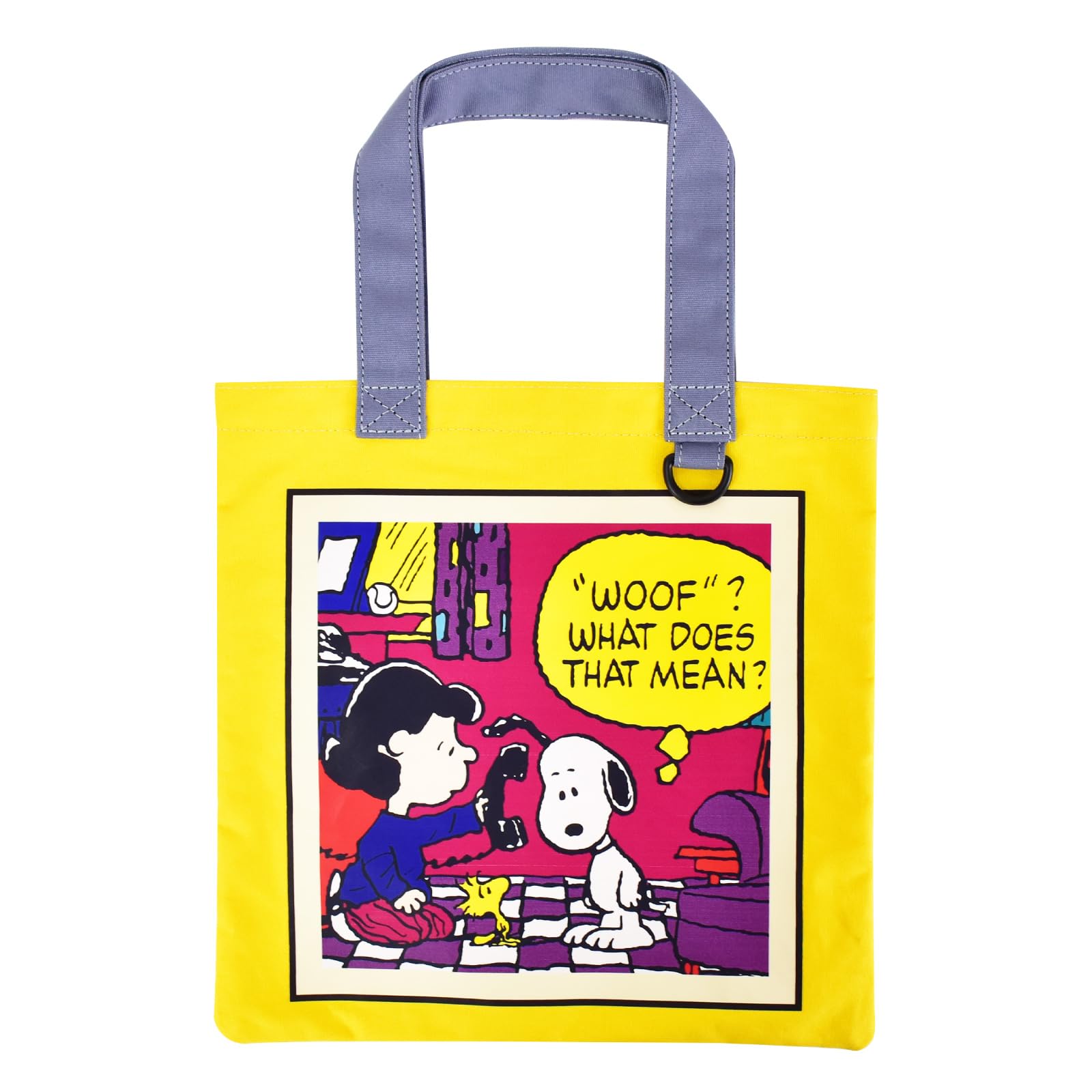 

Mini Flat Tote Bag in Vivid Colors (Snoopy) SPMS-061